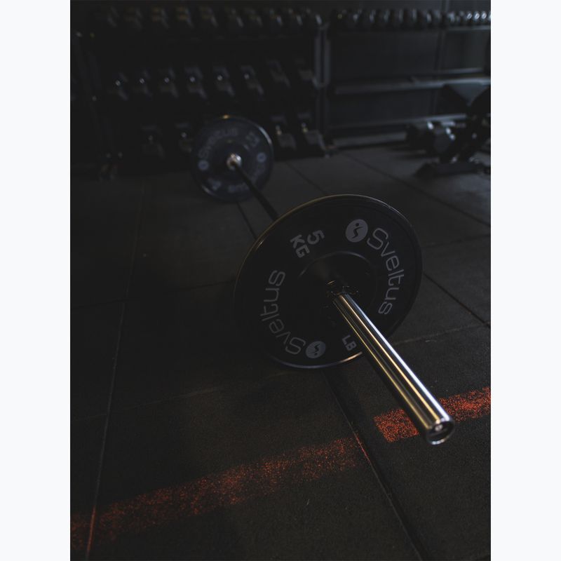 Olympische Bumper-Scheibe Sveltus Training Olympic Disc 5 kg black 2