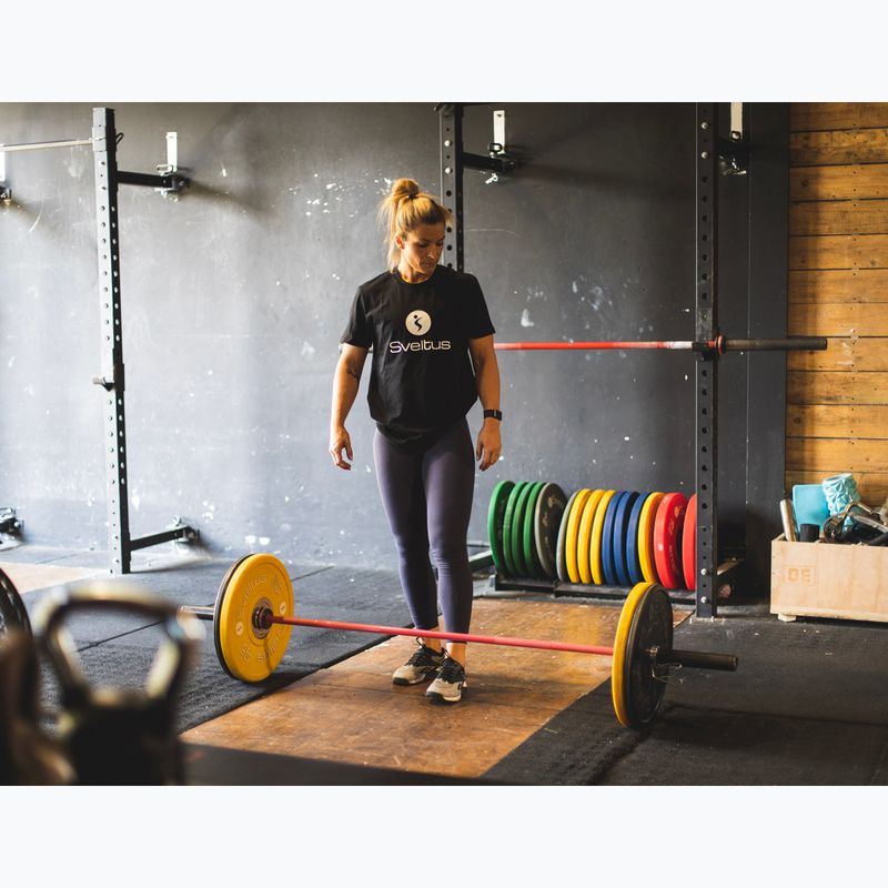 Olympische Bumper-Scheibe Sveltus Training Olympic Disc 5 kg black 4