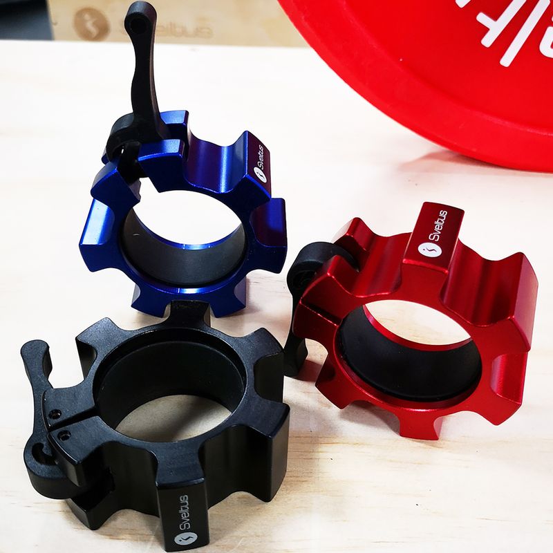 Hantelverschlüsse Sveltus Aluminium Stop Disc 2 Stück blue 2