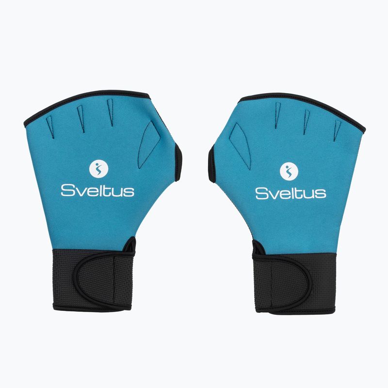 Sveltus Aquafitness-Handschuhe 1840 aqua schwarz/blau 2