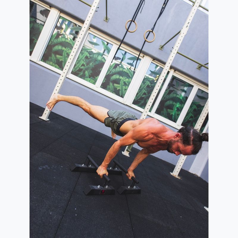 Liegestützgriffe Sveltus Parallette 2 Stk. black 6