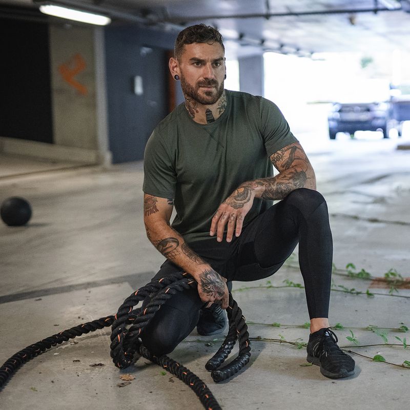 Sveltus Battle 1,5 m Trainingsseil schwarz 2