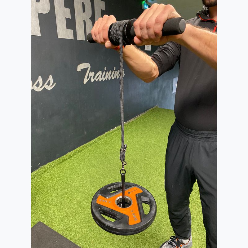 Handgelenk- und Unterarmtrainer Sveltus Wrist Roller black 3