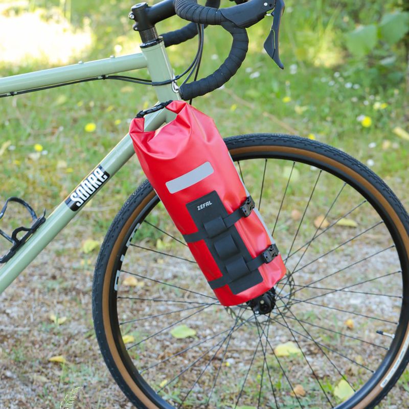 Fahrradtasche für Gabel Zefal Z Adventure Fork Pack & Holder rot ZF-751 3