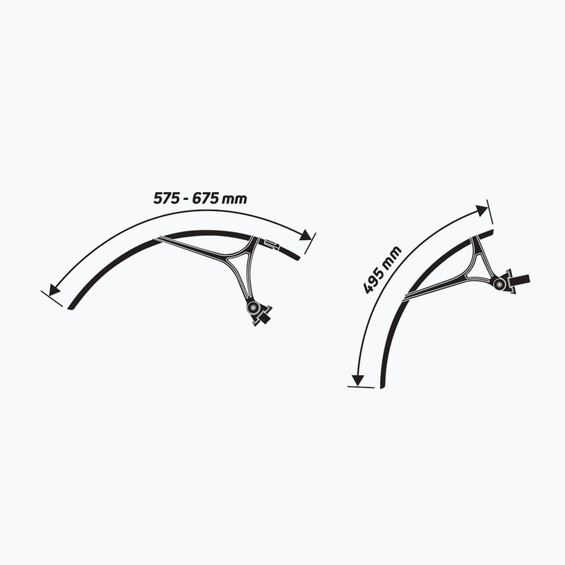 Fahrradschutzbleche Zefal Shield R35 set black 7