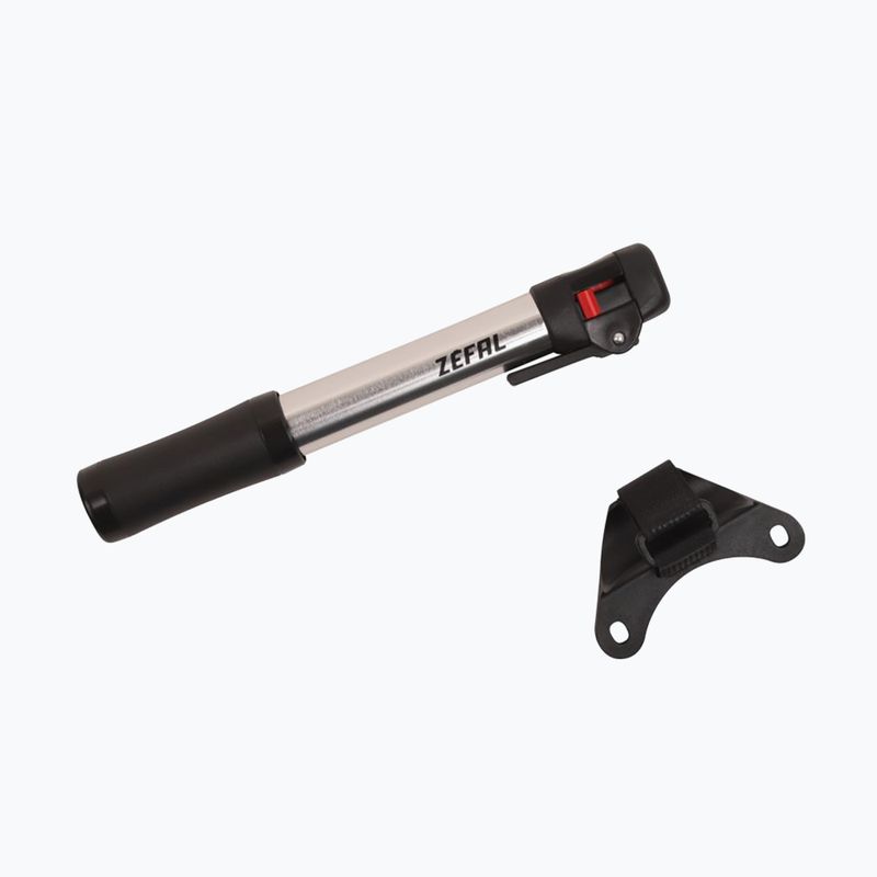 Zefal Switch silber/schwarz Fahrradpumpe 2
