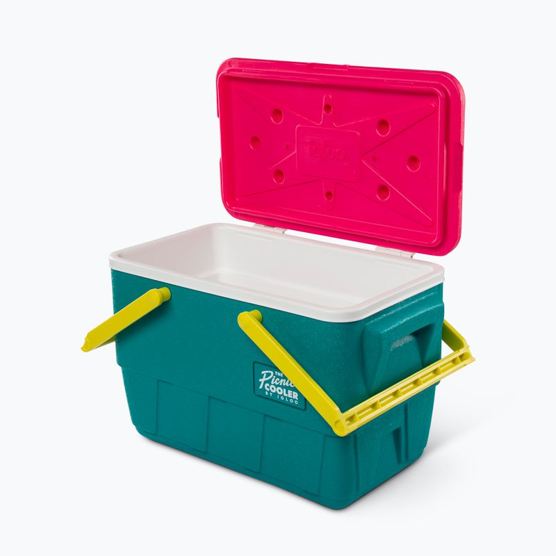 Camping-Kühlbox Igloo Retro Picnic 25 Qt 23 l dark jade 8