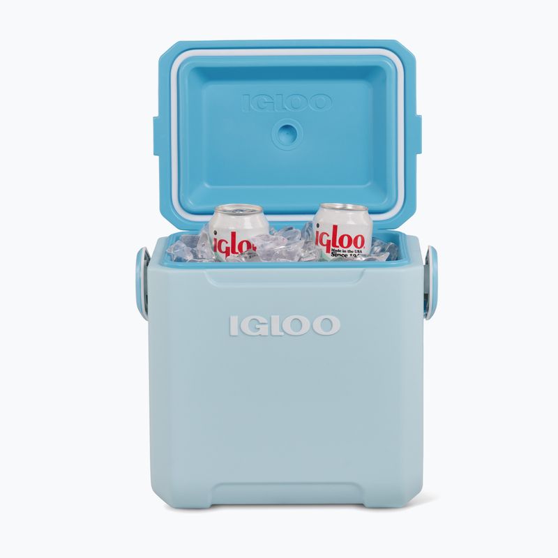 Igloo 11 Qt Tag-A-Long Too 10 Liter Reisekühlschrank pulverblau 6