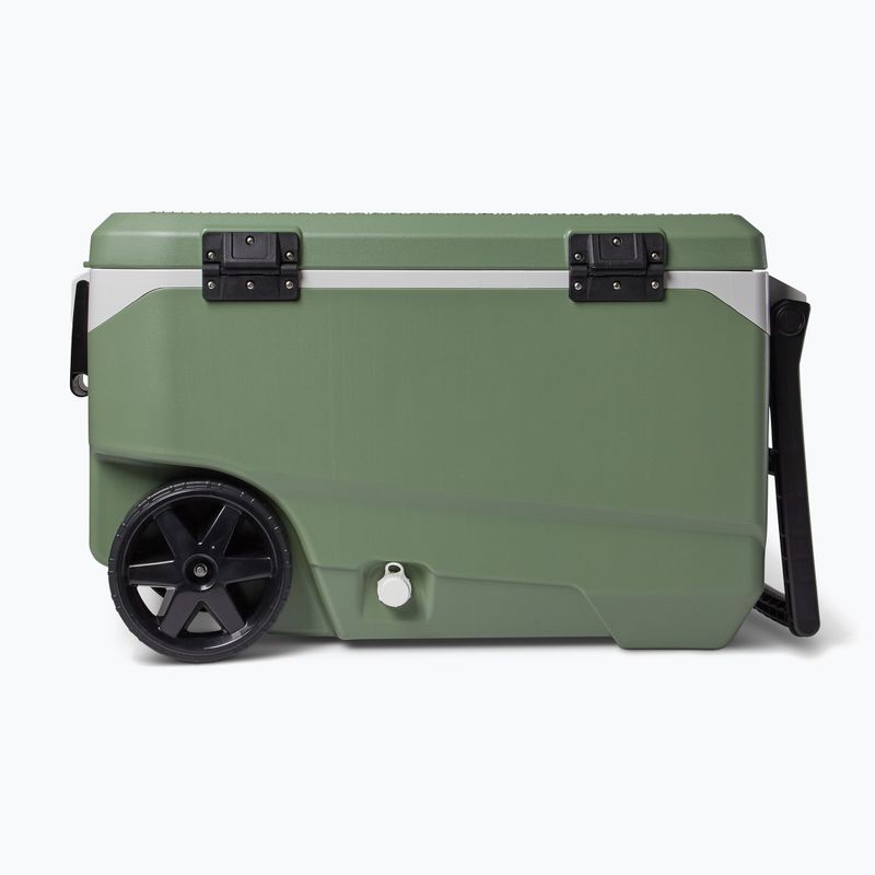 Igloo Ecocool Latitude 90 Qt Roller 85 l vintage grüner Touring-Kühlschrank 3