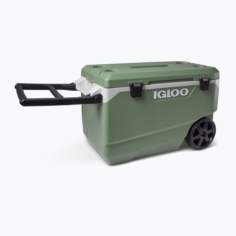 Igloo Ecocool Latitude 90 Qt Roller 85 l vintage grüner Touring-Kühlschrank 4