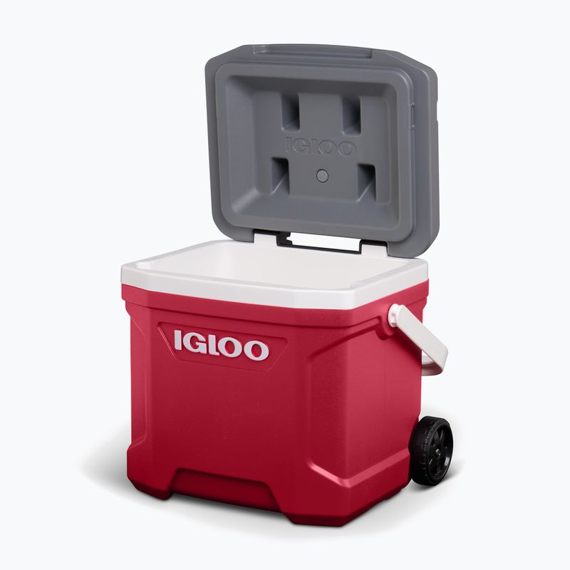 Igloo Latitude 16 Qt Roller 15 l Industrie rot/ Meteorit Touring Kühlschrank 12