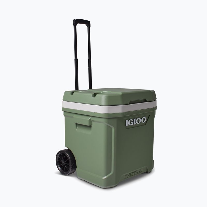 Igloo Ecocool Latitude 60 Qt Rolle 56 l vintage grüner Touring-Kühlschrank 6