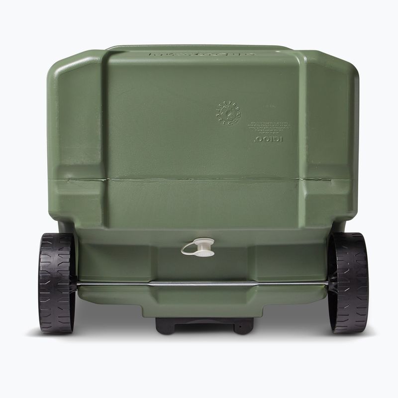 Igloo Ecocool Latitude 60 Qt Rolle 56 l vintage grüner Touring-Kühlschrank 8