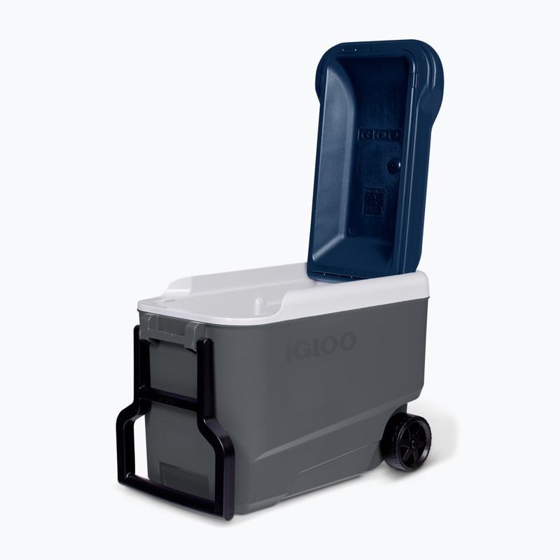 Igloo Maxcold 40 Qt Roller 38 l Carbonit/ Ägäis Sean Reisekühlschrank 9