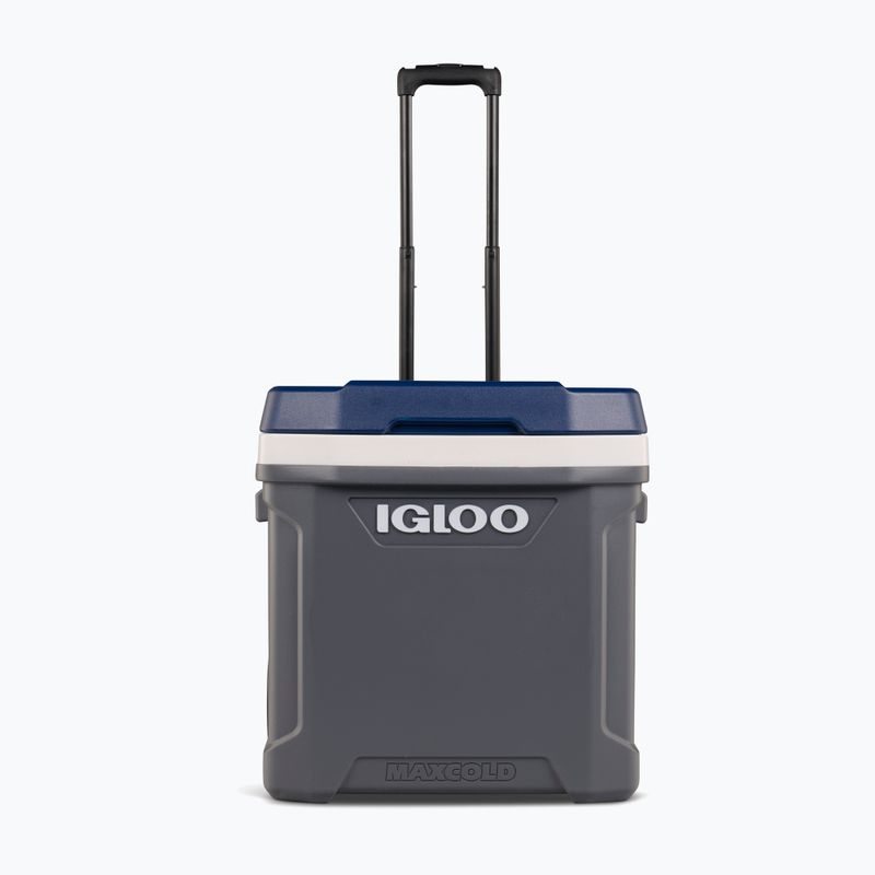 Igloo Maxcold Latitude 62 Qt Roller 59 l Karbonit/Ägäis Wanderkühlschrank 8