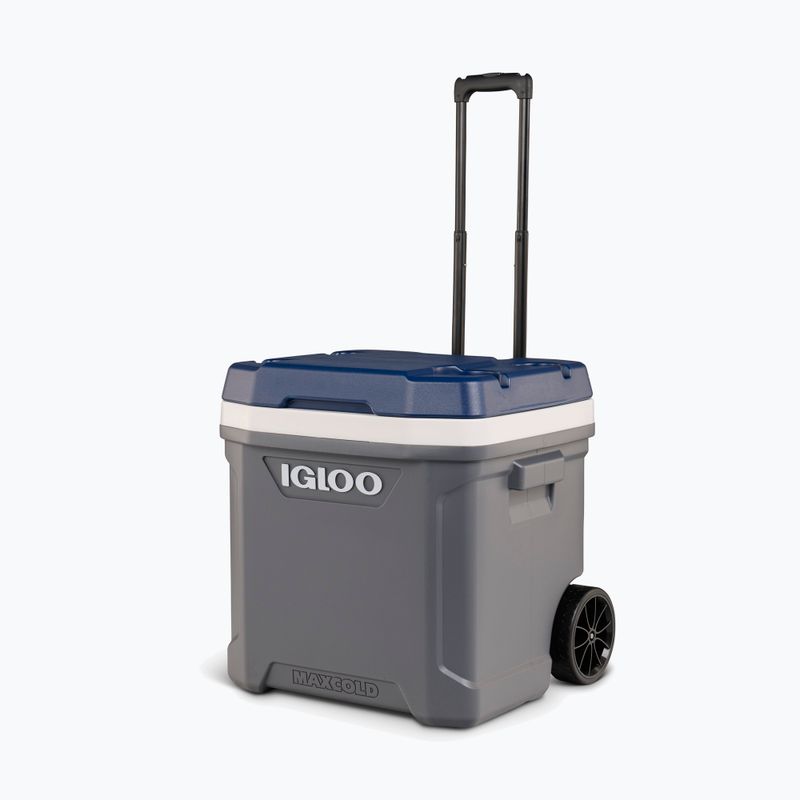 Igloo Maxcold Latitude 62 Qt Roller 59 l Karbonit/Ägäis Wanderkühlschrank 9