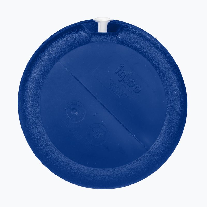 Igloo 5 Gallone Seat Top mit Becherspender 18,9 l majestätisch blau 10