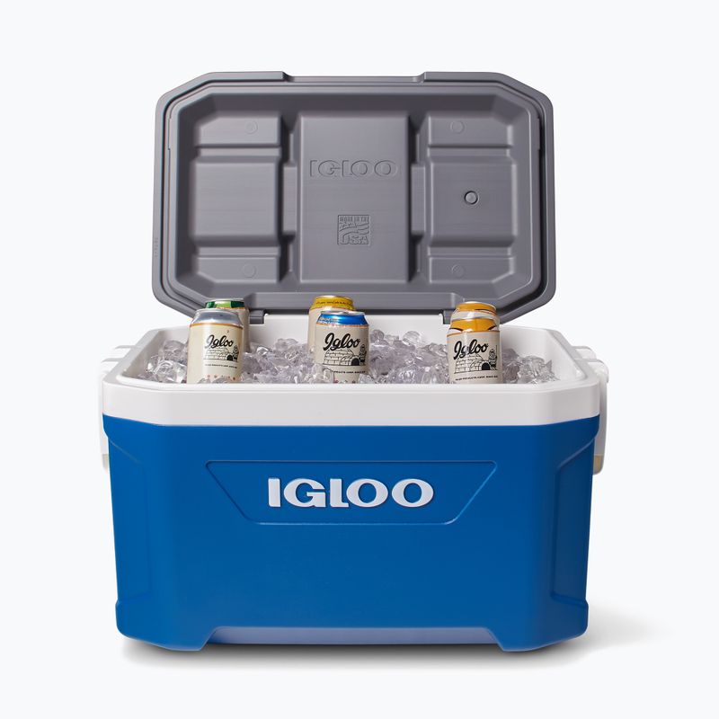 Igloo Latitude 52 indigo blu/weiß/meteorite Touring-Kühlschrank 9