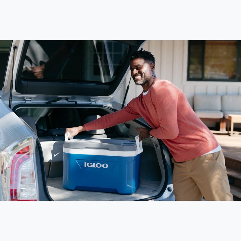 Igloo Latitude 52 indigo blu/weiß/meteorite Touring-Kühlschrank 11