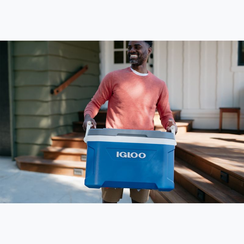 Igloo Latitude 52 indigo blu/weiß/meteorite Touring-Kühlschrank 12