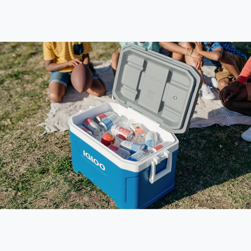Igloo Latitude 52 indigo blu/weiß/meteorite Touring-Kühlschrank 13