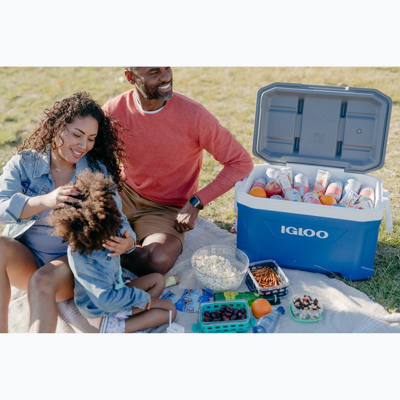 Igloo Latitude 52 indigo blu/weiß/meteorite Touring-Kühlschrank 15