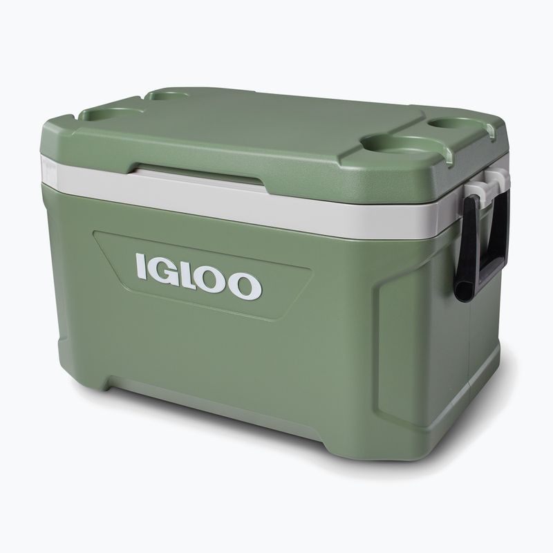 Igloo Ecocool Latitude 52 Qt 49 l vintage grüner Touring-Kühlschrank 2