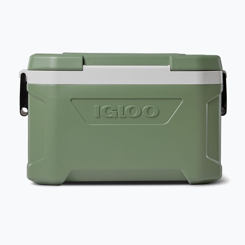 Igloo Ecocool Latitude 52 Qt 49 l vintage grüner Touring-Kühlschrank 3