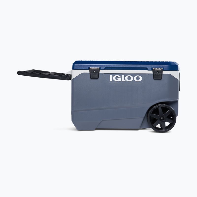 Igloo Maxcold Latitude 90 Qt Roller 85 l Karbonit/Ägäisches Meer Wanderkühlschrank 2