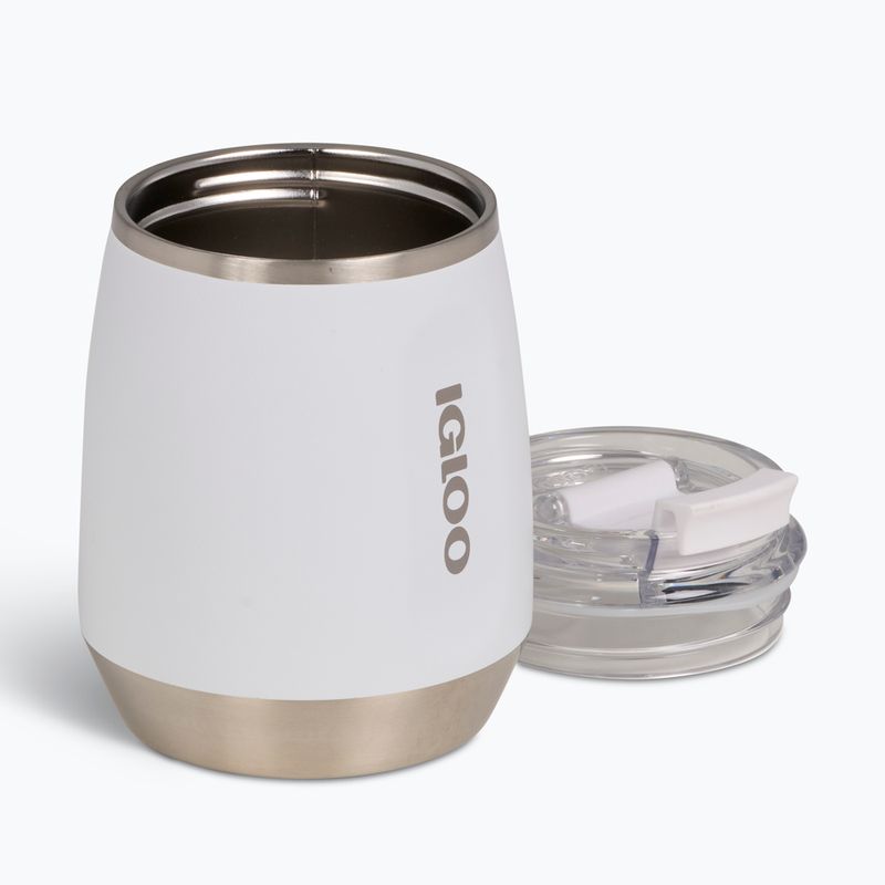 Igloo Wine Tumbler 295 ml weißer Thermobecher 2