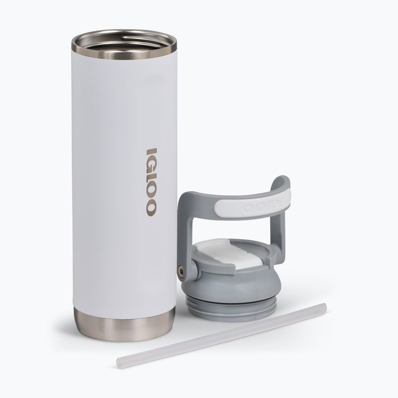Igloo Sport Sipper Thermoflasche 600 ml weiß 2