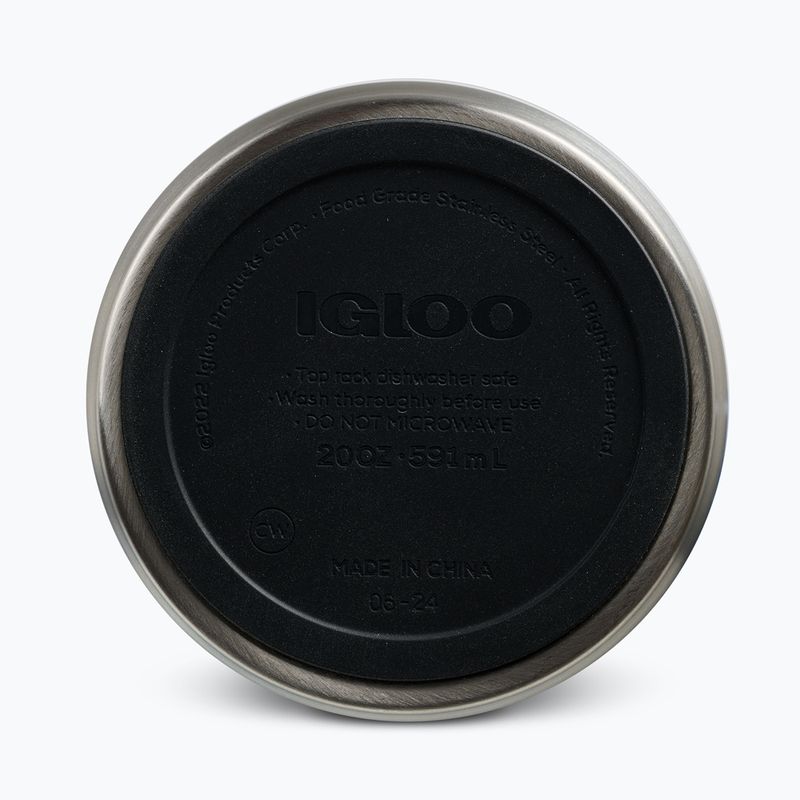 Igloo Trinkbecher Flip 'n' Sip 600 ml Thermobecher weiß 7