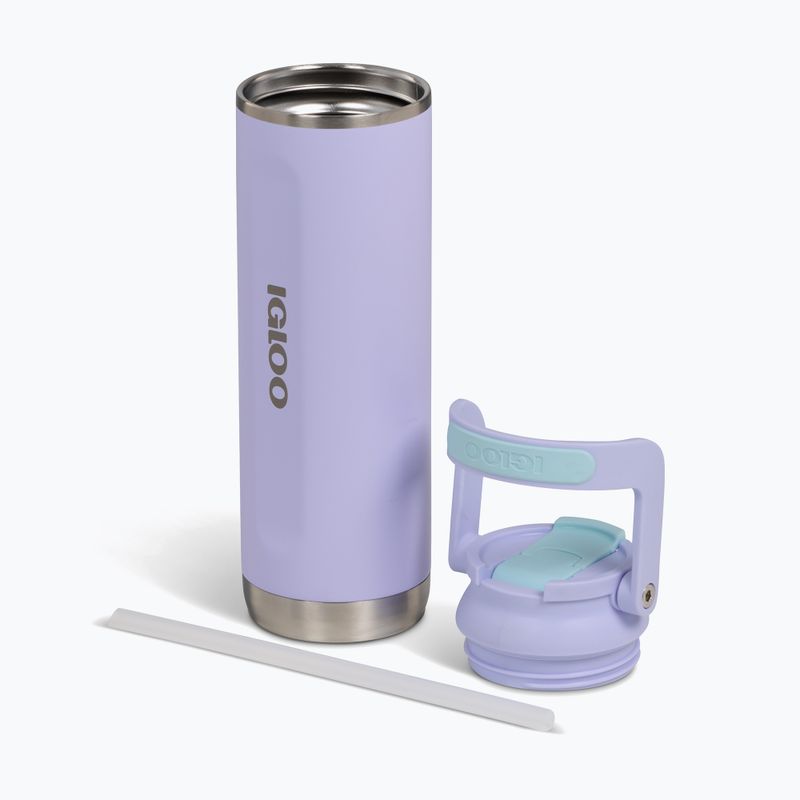 Igloo Tumbler Flip 'n' Sip Thermobecher 600 ml fliederfarbener Windhauch 2