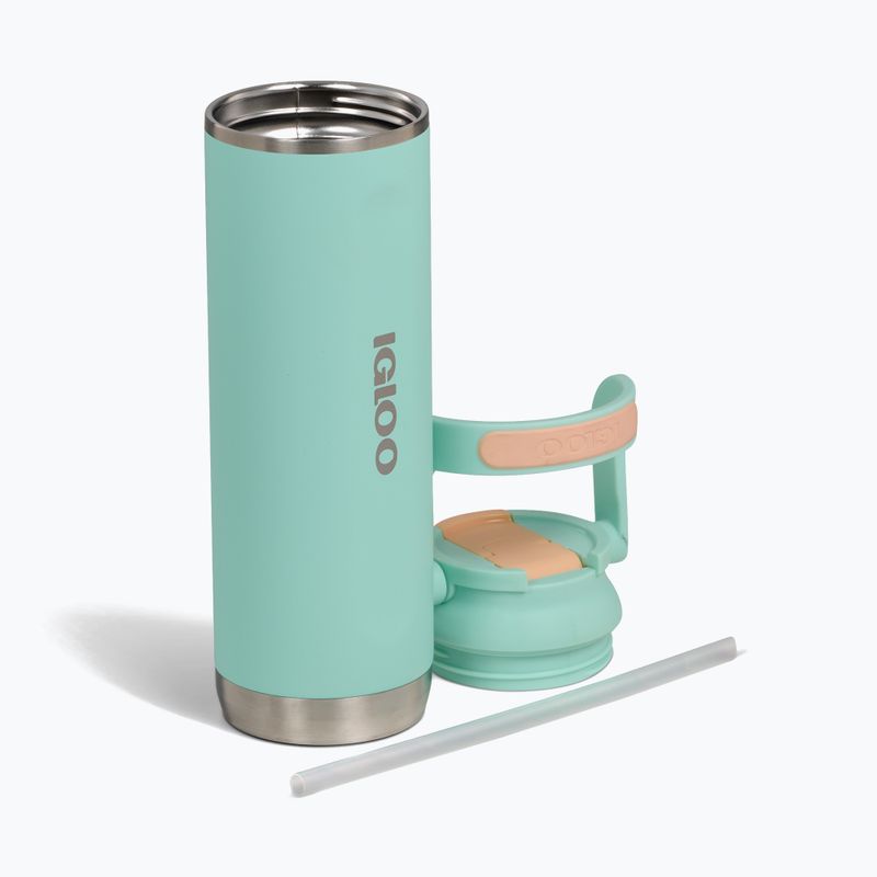 Igloo Tumbler Flip 'n' Sip 600ml Thermobecher in Meerschaum 2