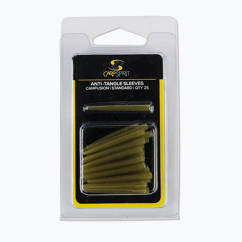 Carp Spirit Anti-Tangle Sleeves Radiergummis 25 Stück grün ACS010234