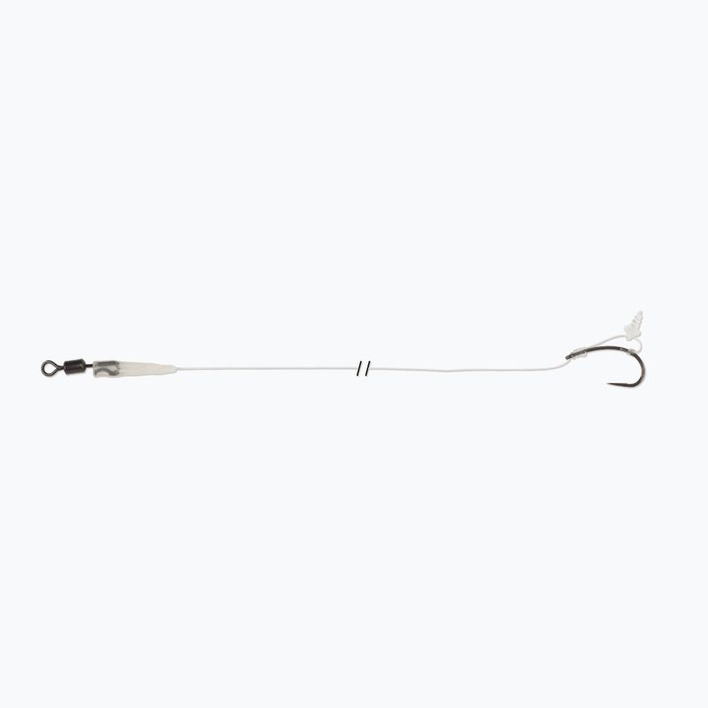 Carp Spirit Fluoro 'D' Rig Barbed transparent ACS340050 Karpfenvorfach