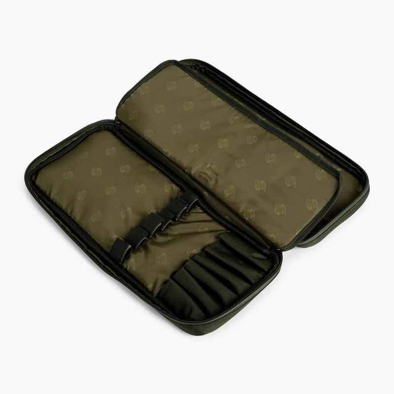 Carp Spirit Bank Stick & Buzz Bar Tasche grün ACS370088 5