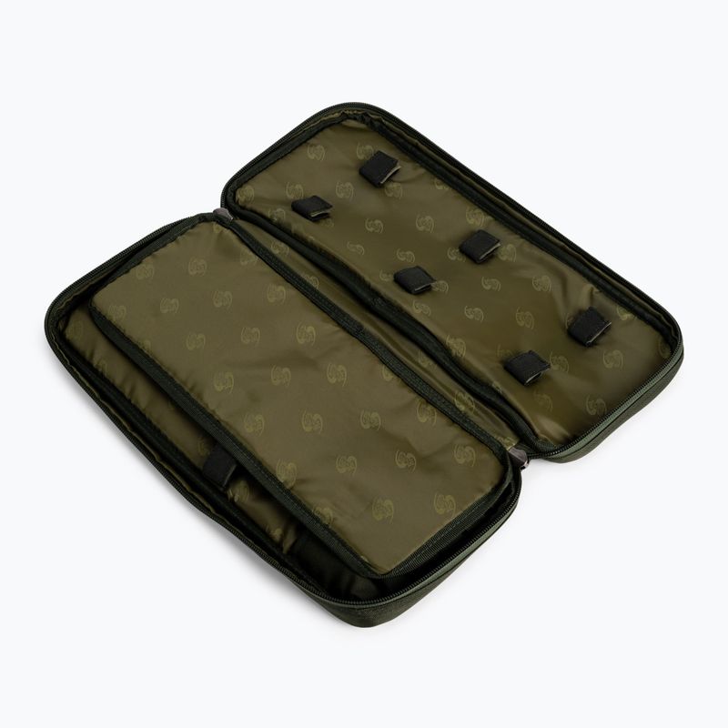 Carp Spirit Bank Stick & Buzz Bar Tasche grün ACS370088 6