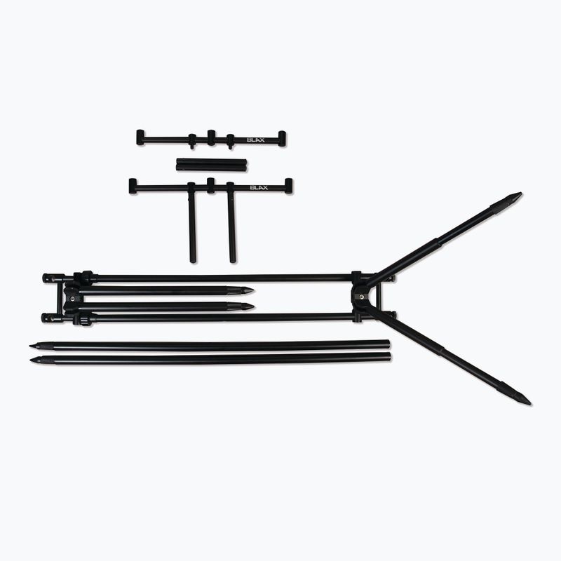 Carp Spirit Blax Rod Pod Kompletter Rutenständer schwarz ACS370090 2