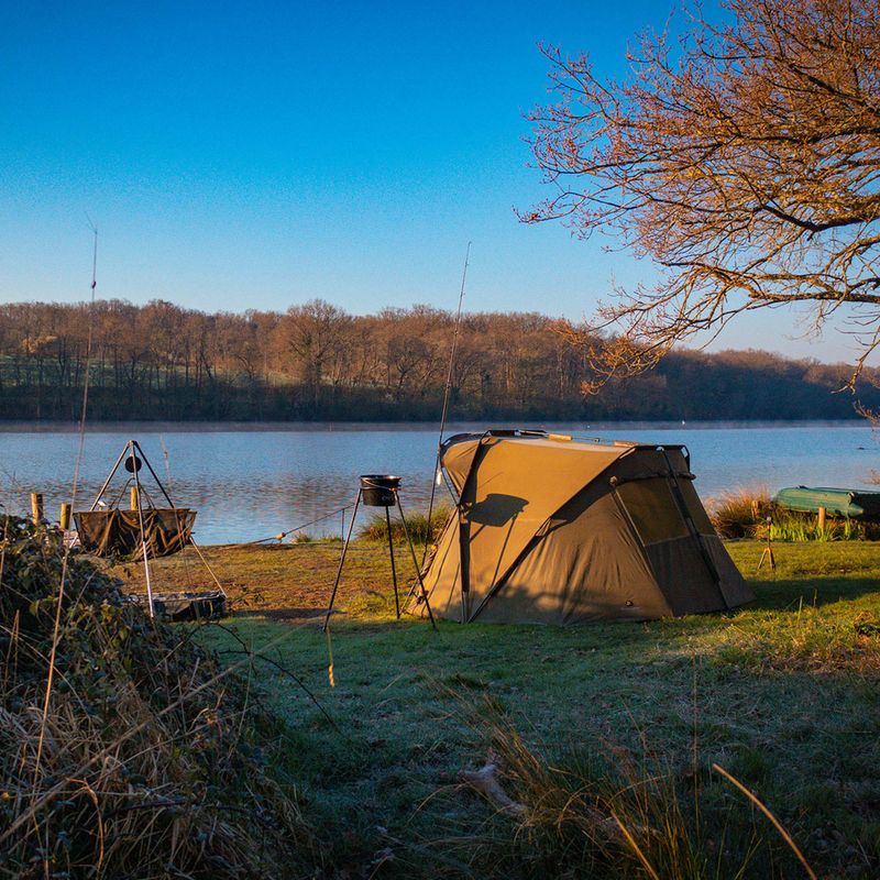 Carp Spirit Blax Angelzelt - 2 Mann Bivvy grün ACS540051 4