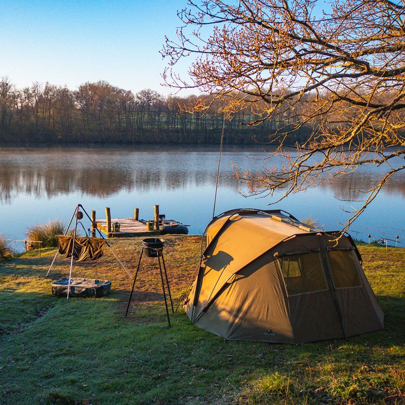 Carp Spirit Blax Angelzelt - 2 Mann Bivvy grün ACS540051 6