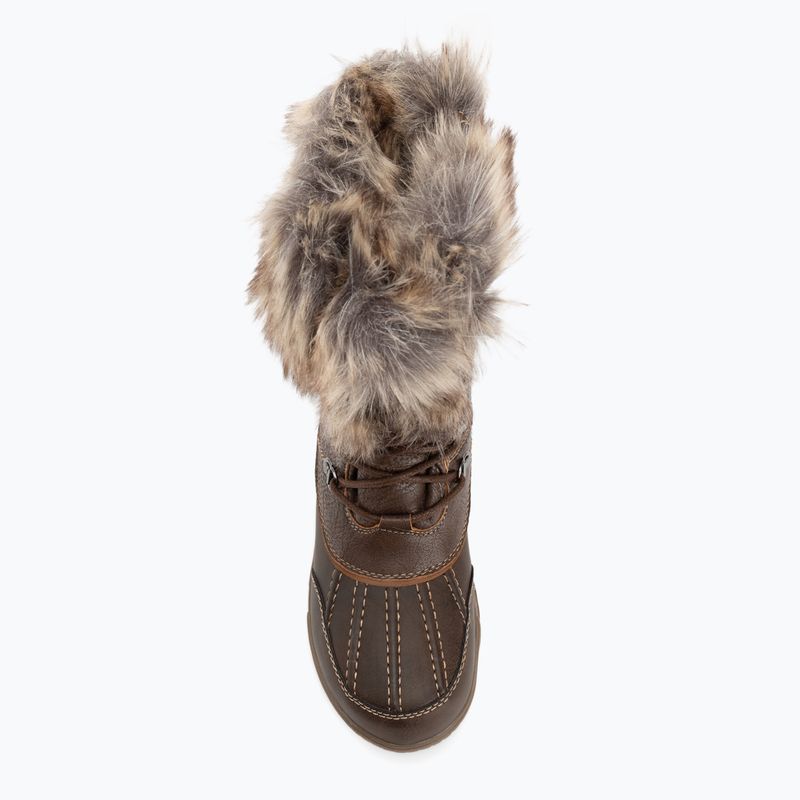 Damen-Winterstiefel Kimberfeel Delmos chestnut 5