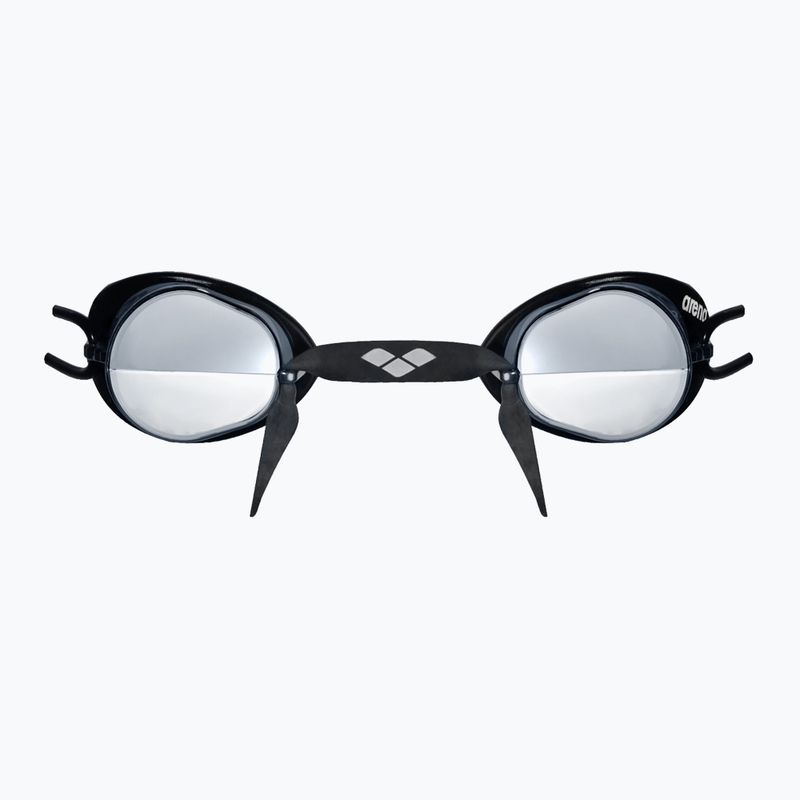 Schwimmbrille arena Swedix Mirror schwarz-grau 92399 7