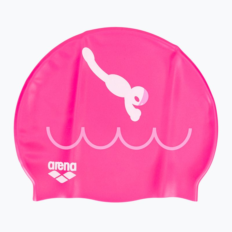 Kinderschwimmkappe arena Kun Cap rosa 91552/24
