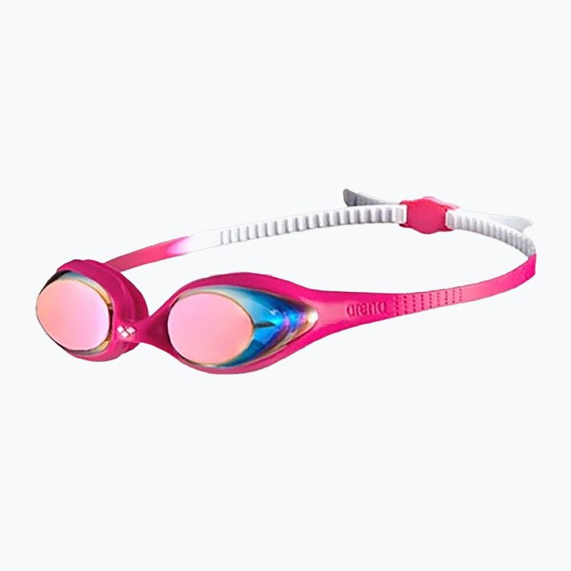 Schwimmbrille Kinder arena Spider JR Mirror white/pink/fuchsia 6