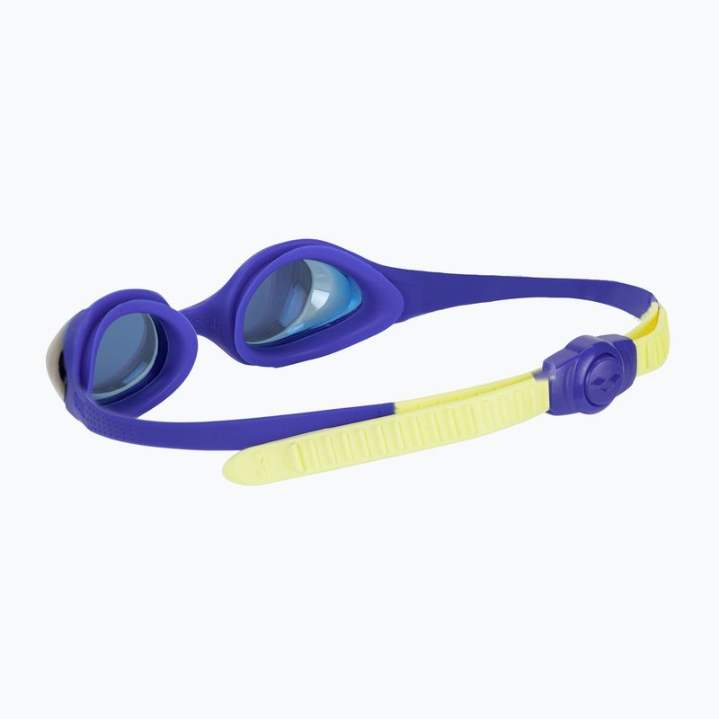 Schwimmbrille Kinder arena Spider JR Mirror blue/blue/yellow 4