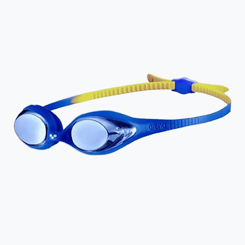 Schwimmbrille Kinder arena Spider JR Mirror blue/blue/yellow 6