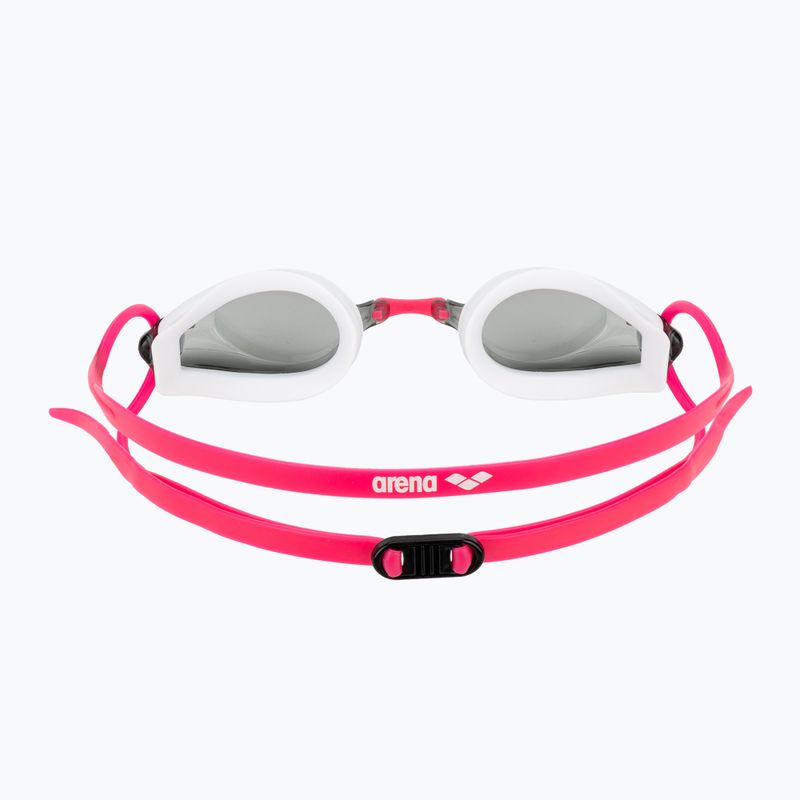 Schwimmbrille arena Tracks white/smoke/fuchsia 4