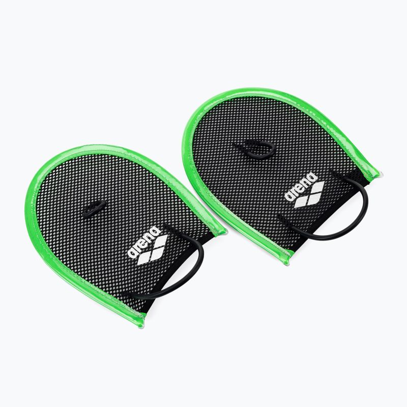 Arena Flex Swim Paddles schwarz und grün 1E554/65