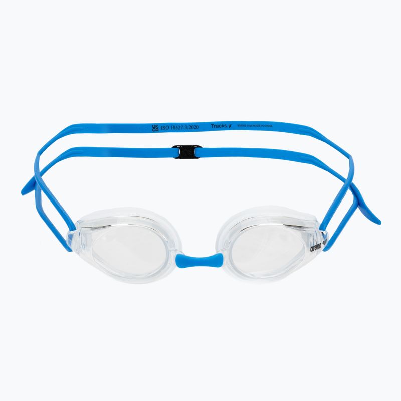 Schwimmbrille Kinder arena Tracks JR clear/clear/light blue 2
